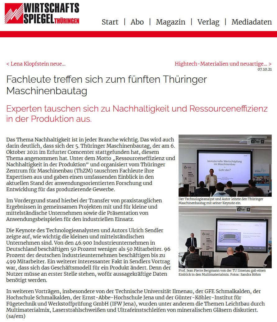 Wirtschaftsspiegel-Thüringen